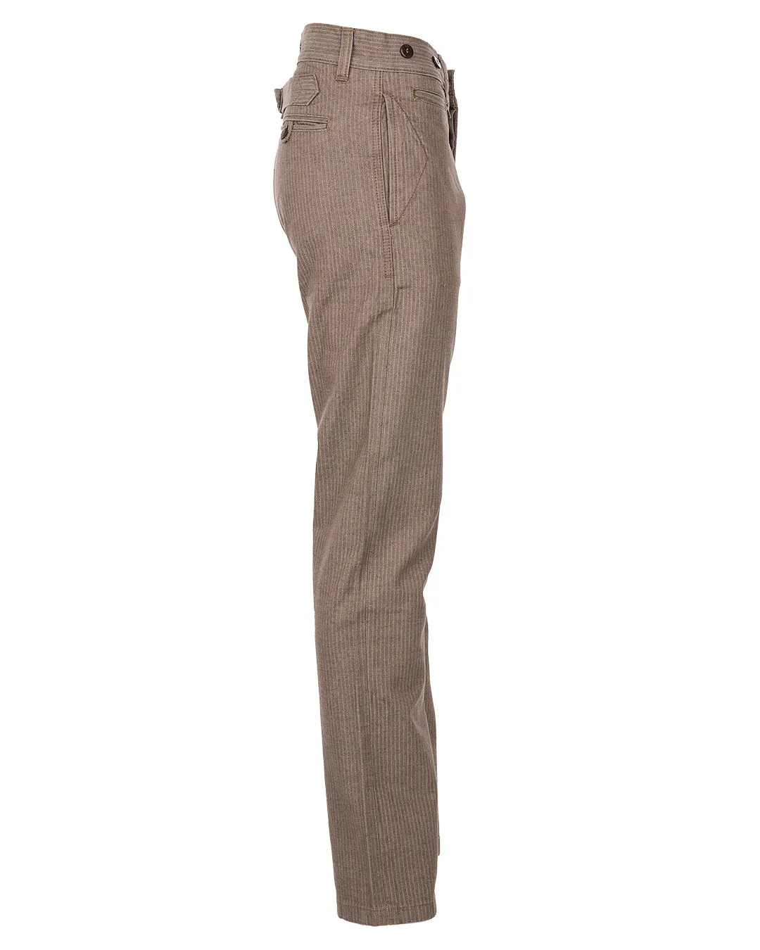 1947 Harvester Trousers HBT Brown - Pike Brothers