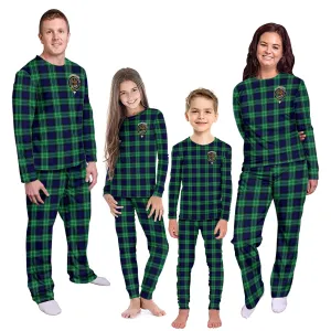 Abercrombie Tartan Pajamas Family Set with Family Crest