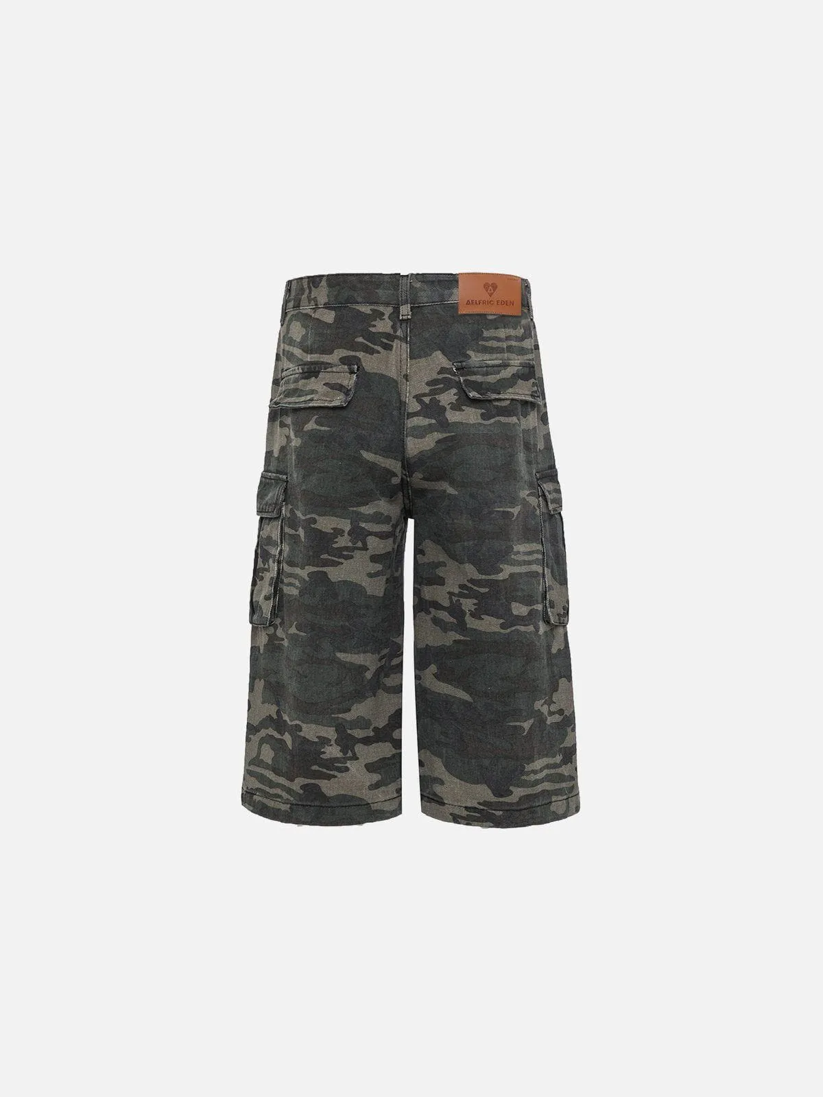 Aelfric Eden Camouflage Wrinkle Longline Jorts