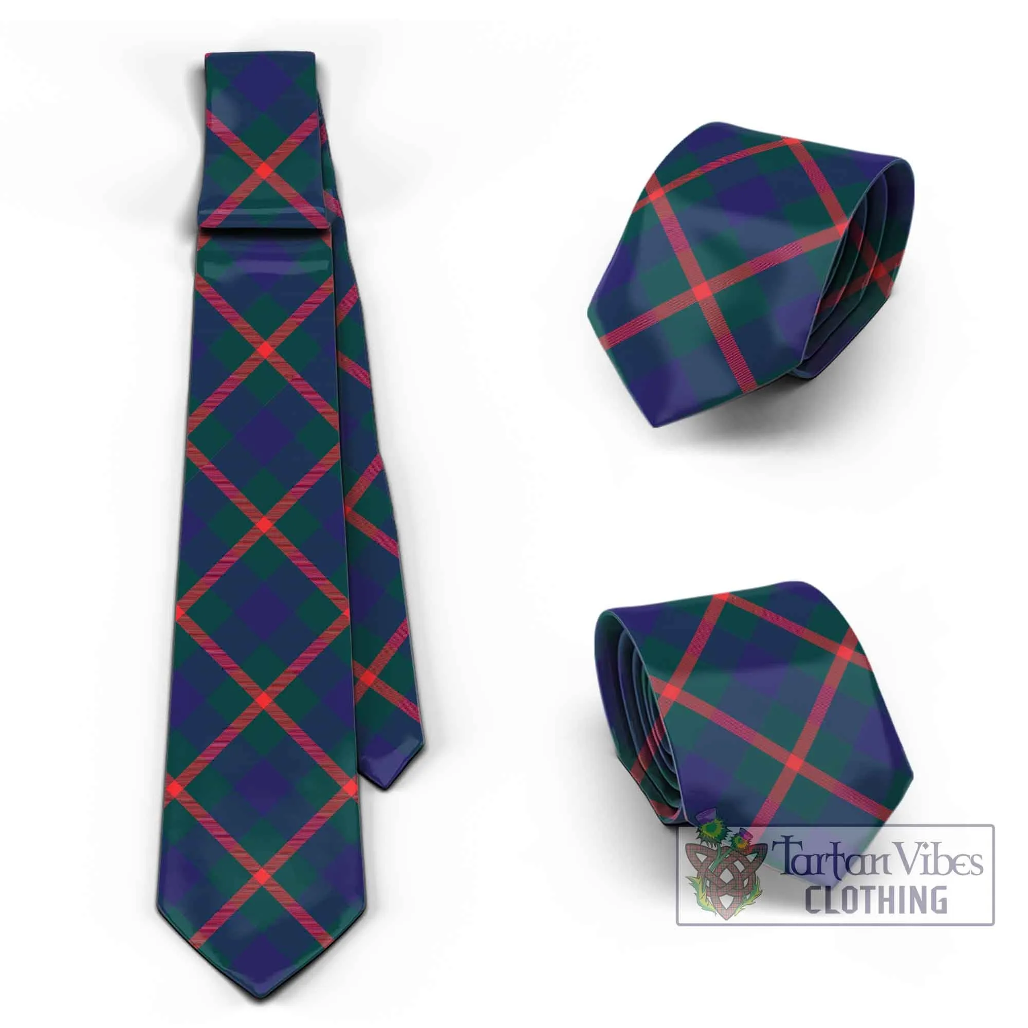 Agnew Tartan Classic Necktie Cross Style