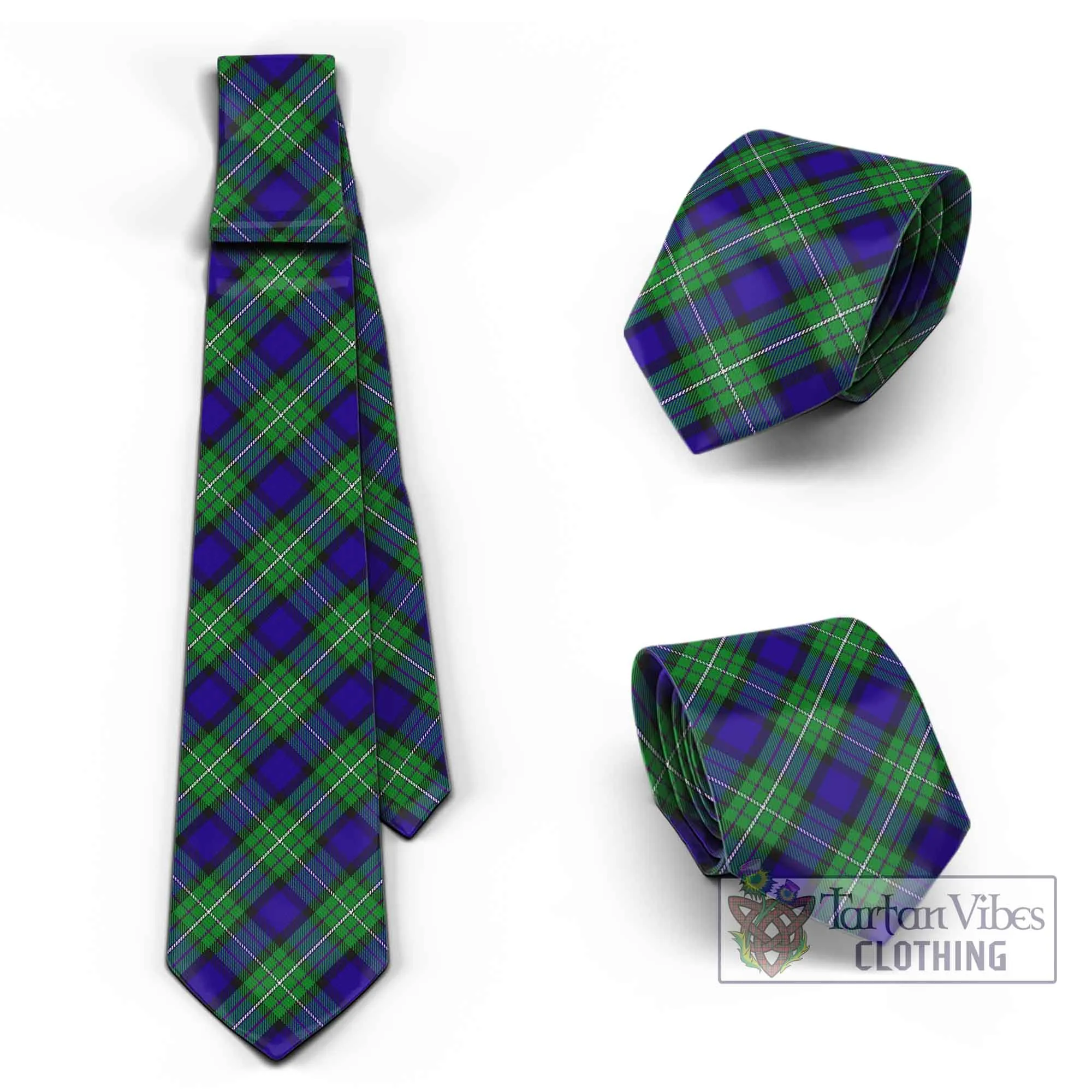 Alexander Tartan Classic Necktie Cross Style