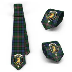 Allison Tartan Classic Necktie with Family Crest