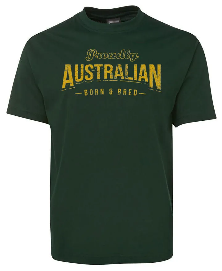 Australian Born & Bred Adults T-Shirt (Various Colours)