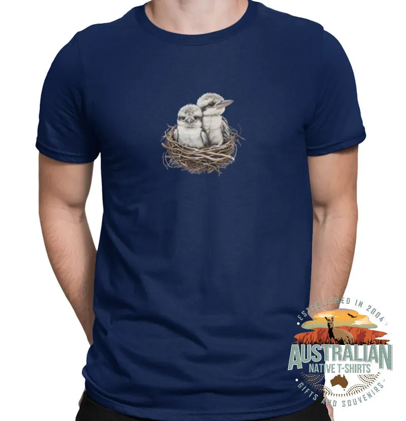 Baby Kookaburra Nest Adults T-Shirt (Various Colours)