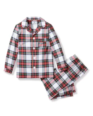 Brushed Cotton Pajama Set - Balmoral Tartan