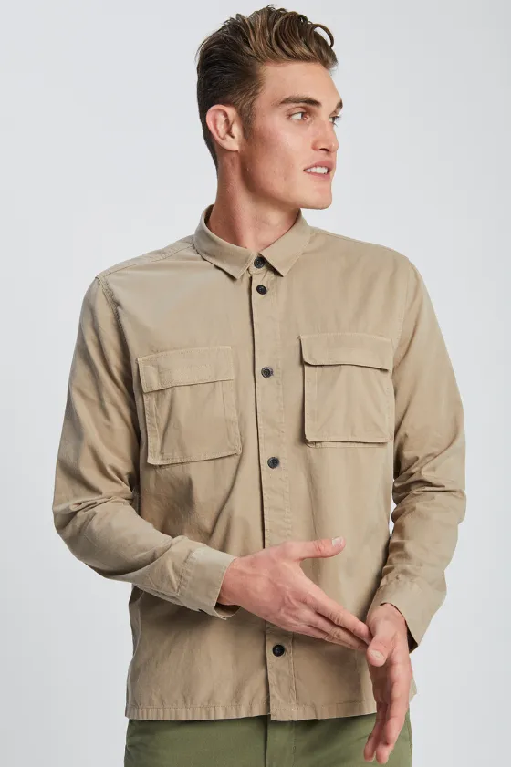 Cade Shirt  - Khaki