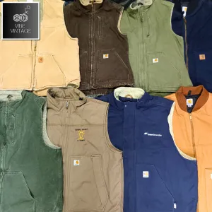 CARHARTT VESTS - 13 PCS