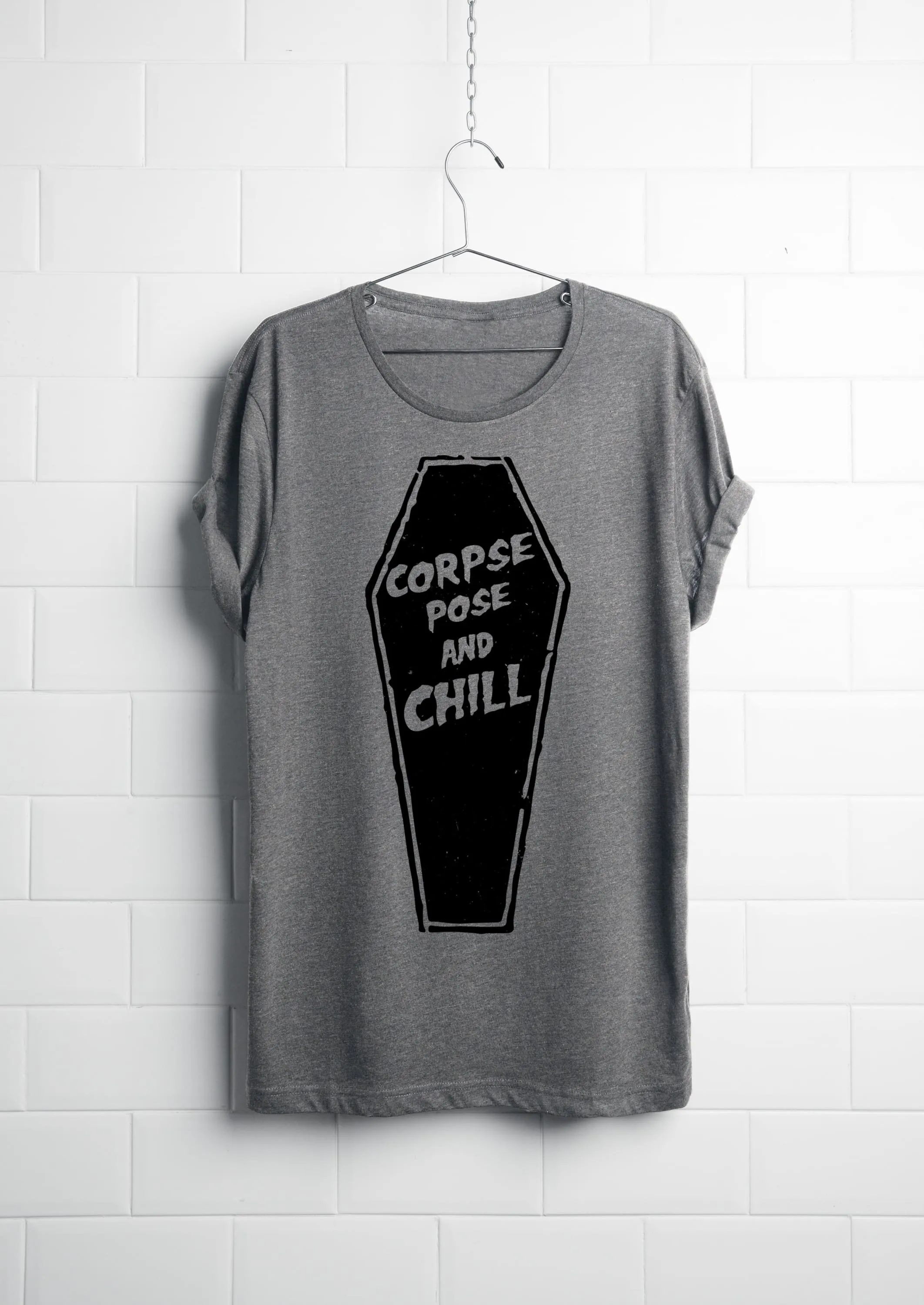 Corpse Pose and Chill T-Shirt