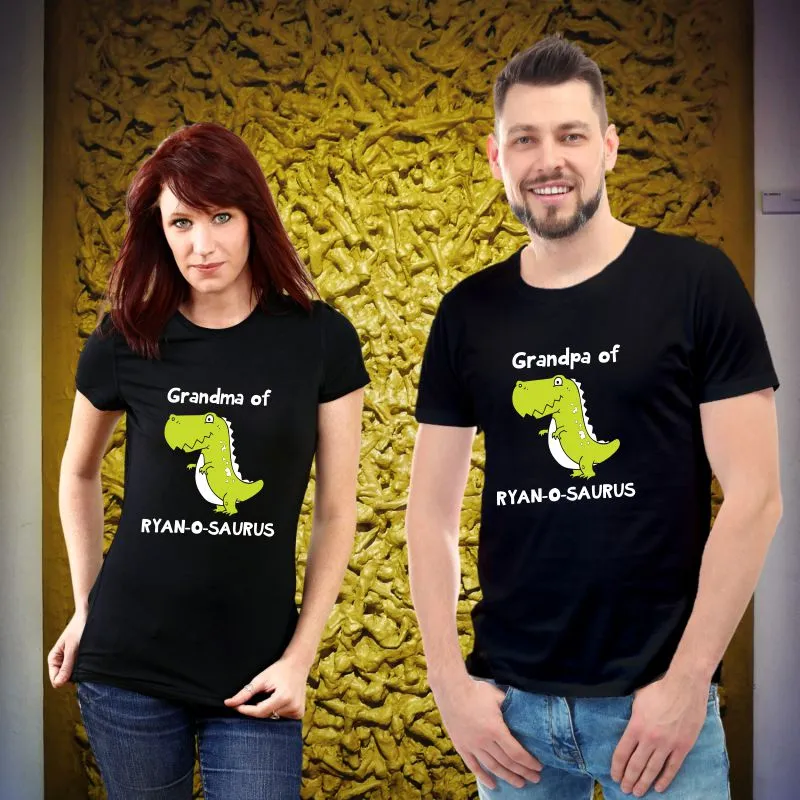 Custom Dinosaur Family T-Shirts