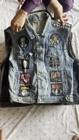 Denim crazy vest 20 pieces