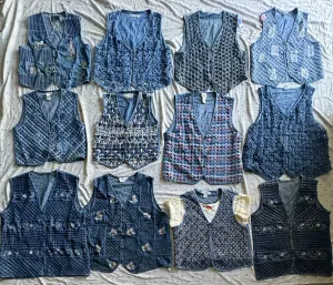 Denim vest 20 pieces