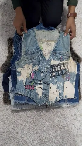 Denim vests mix - 10 pcs - 18/9/24