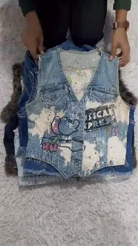 Denim vests mix - 10 pcs - 18/9/24