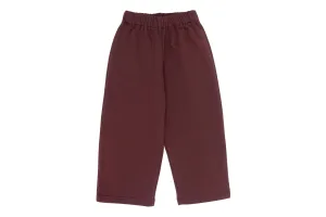 Emma Sweater Trousers - Bordeaux