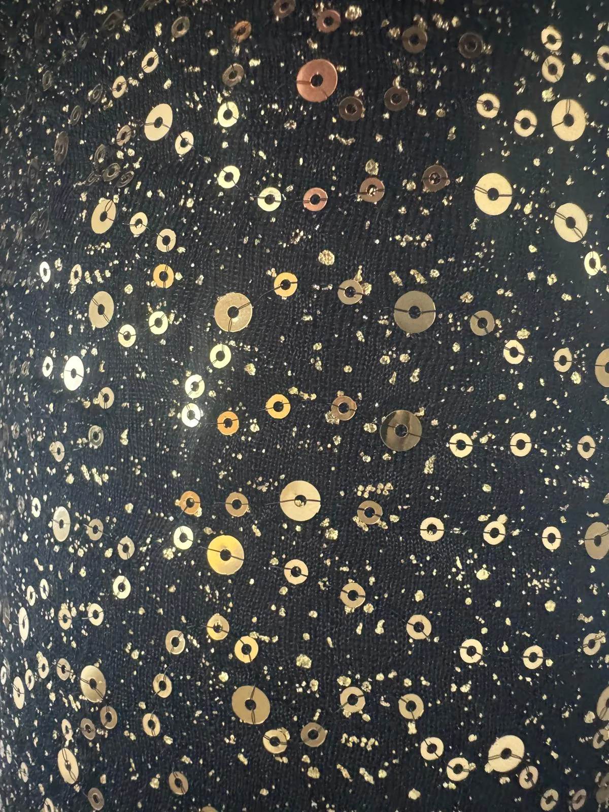 Gold Sequin Trousers