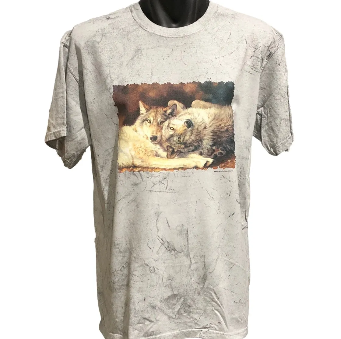 Happy Nappers Wolves Colour Blast T-Shirt (Smoke Colour)