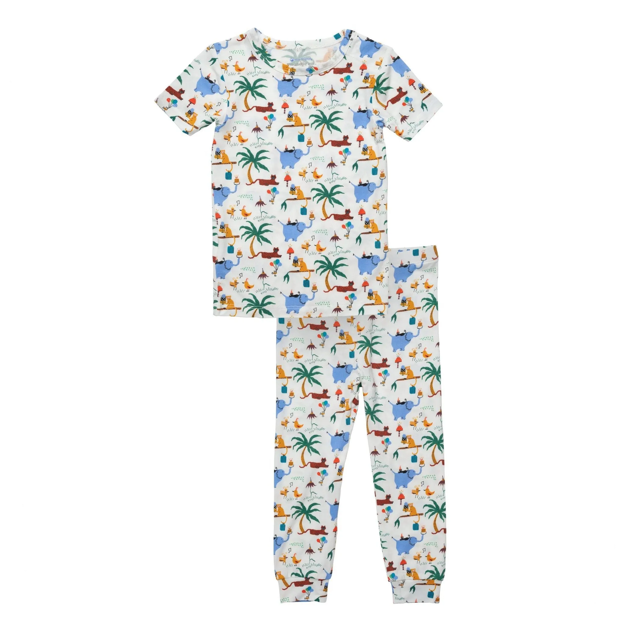 Magnetic Me Party Safari Modal Magnetic Toddler SS 2pc Pajamas 4295