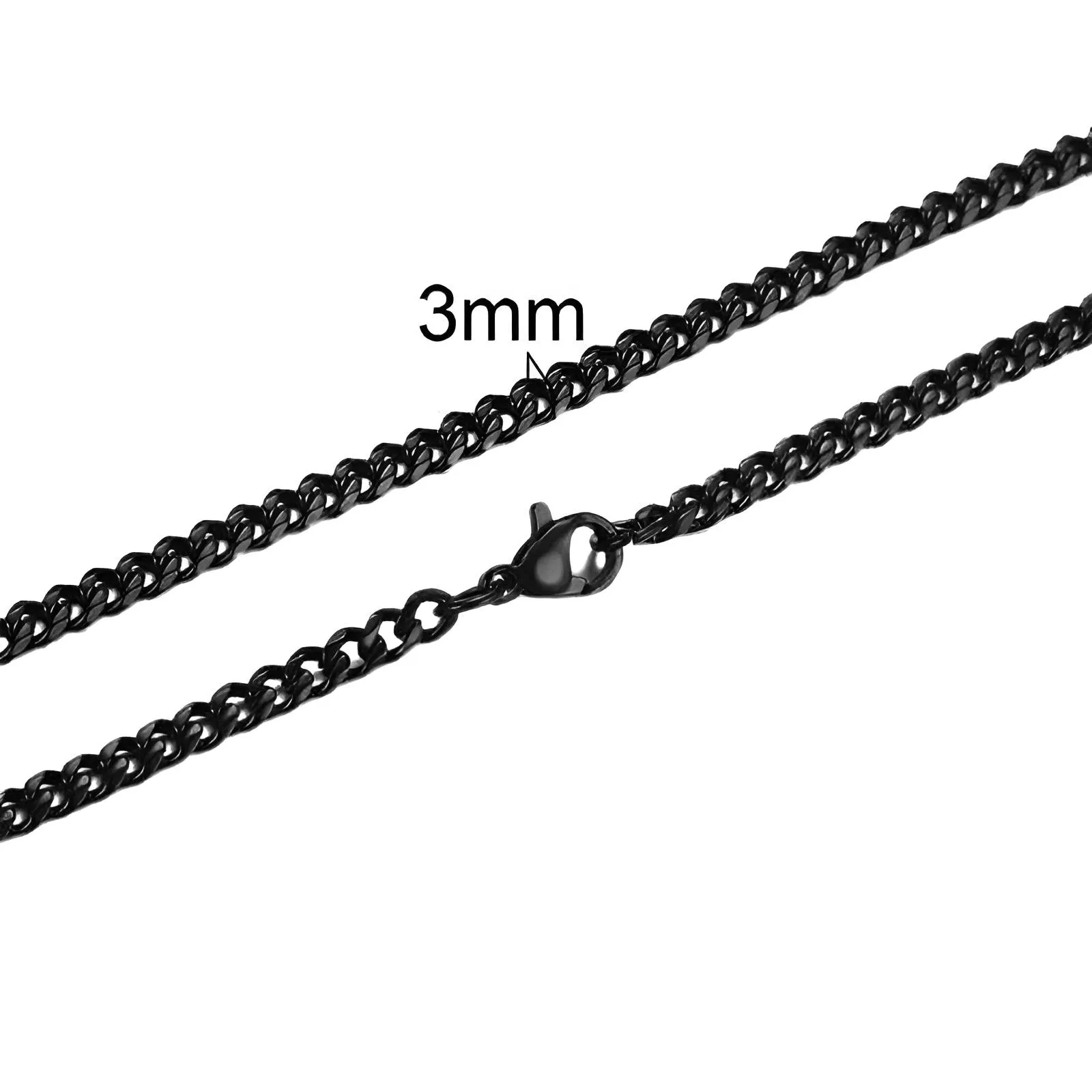 Men's Cuban Link Necklaces - 3 To 7 MM