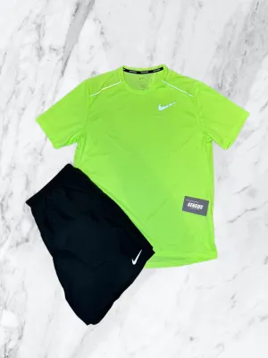 Nike Miler 1.0 Set Ghost Green/Black