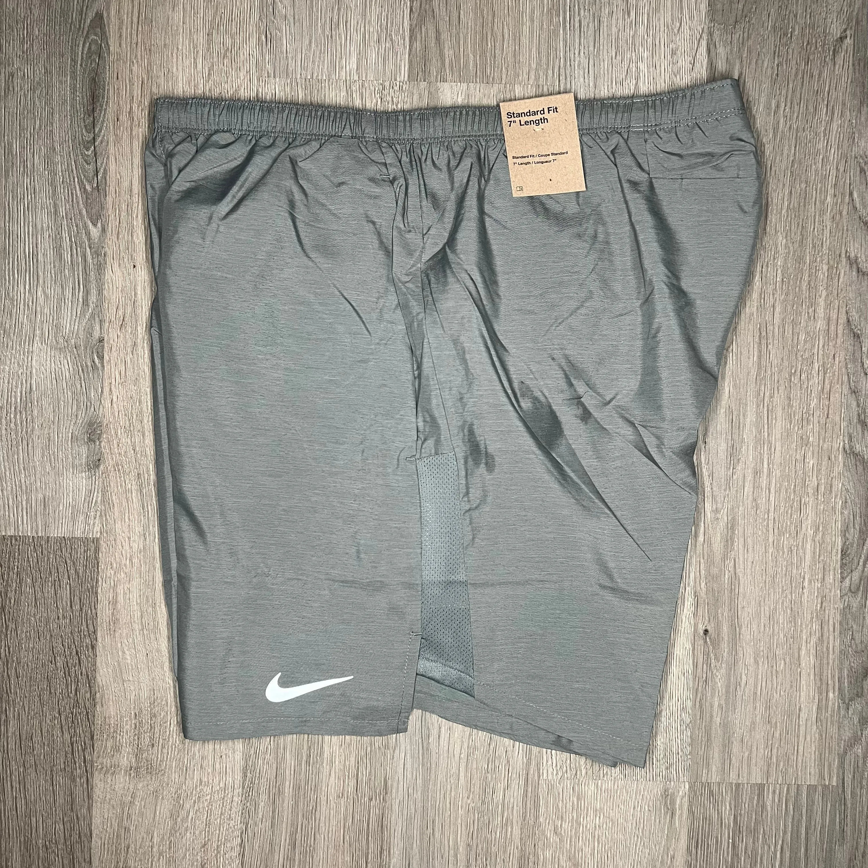 Nike Miler & Challenger Set - Tee & Shorts - Light Purple / Grey