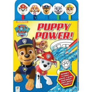 Paw Patrol Puppy Power Activity Set with 5 Pencils