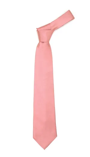 Premium Microfiber Baby Pink Necktie