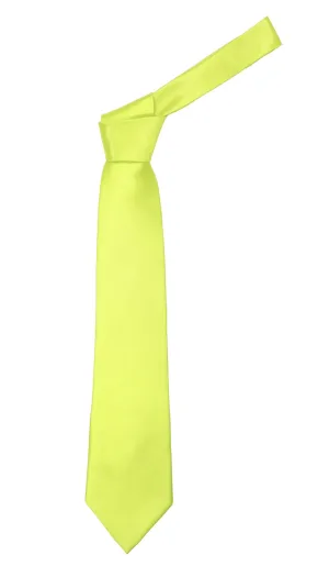 Premium Microfiber Pale Green Necktie