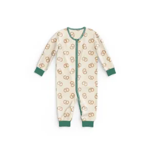 Pretzels, Bamboo Baby Sleeper | Baby Pajamas, Bamboo Clothes