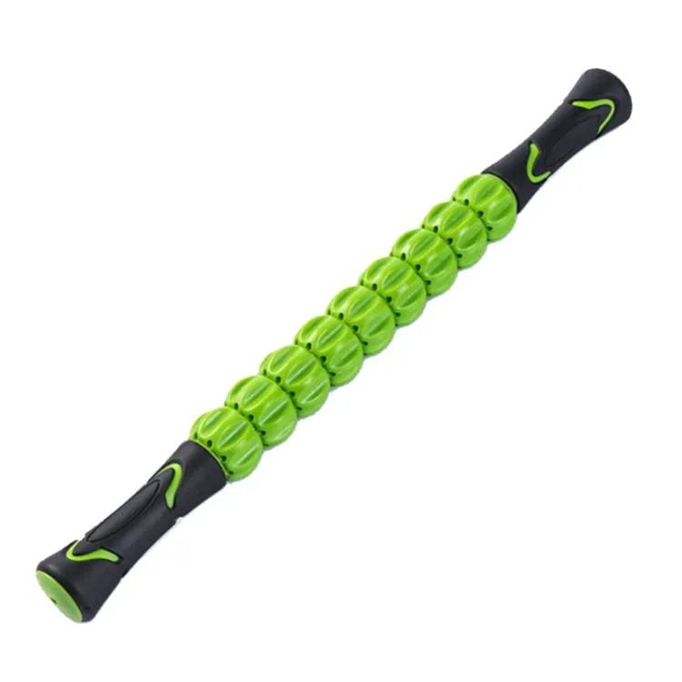 Relieving Muscle Soreness and Cramping Muscle Roller Stick Body Massage Roller(Green)