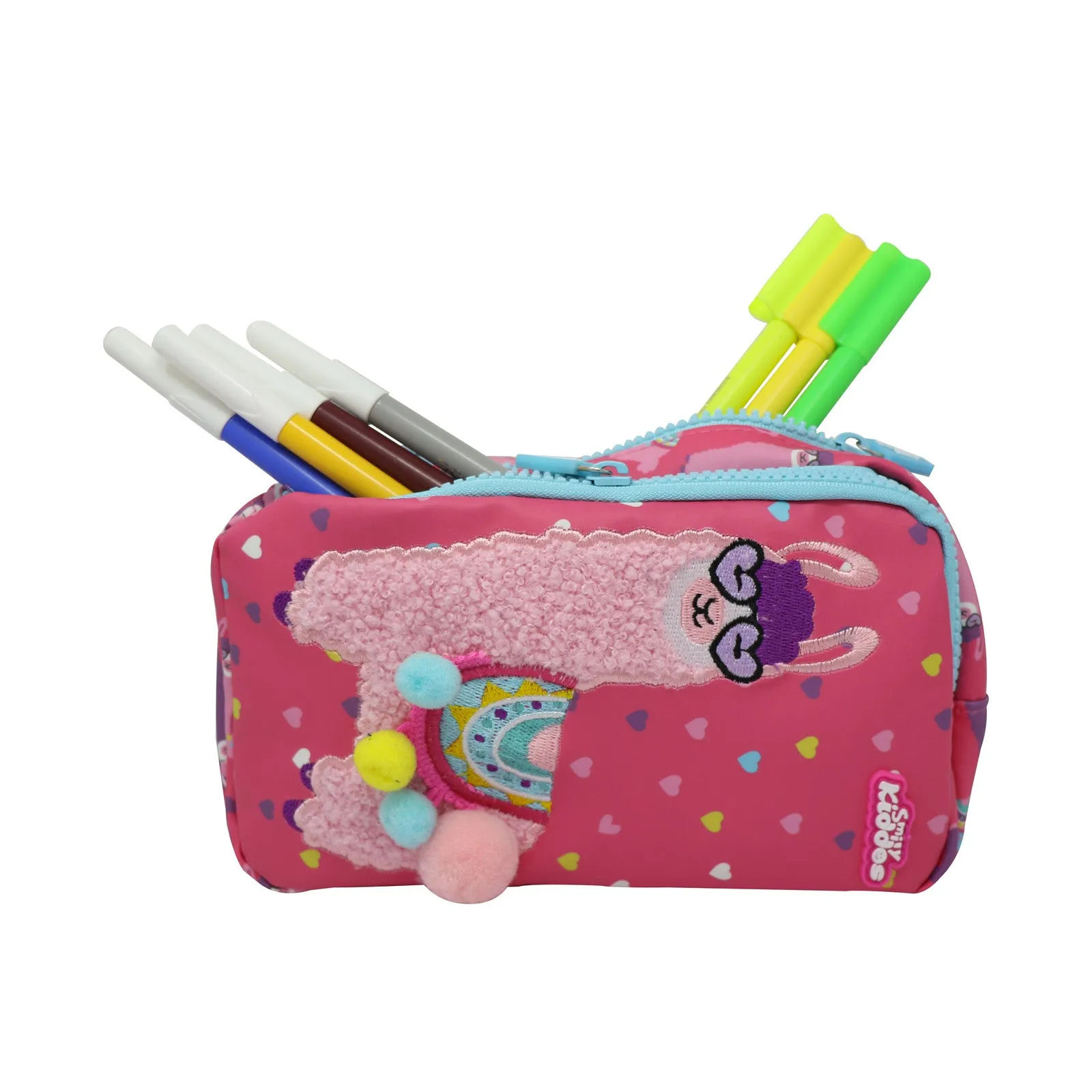 Smily Llama Pencil Case