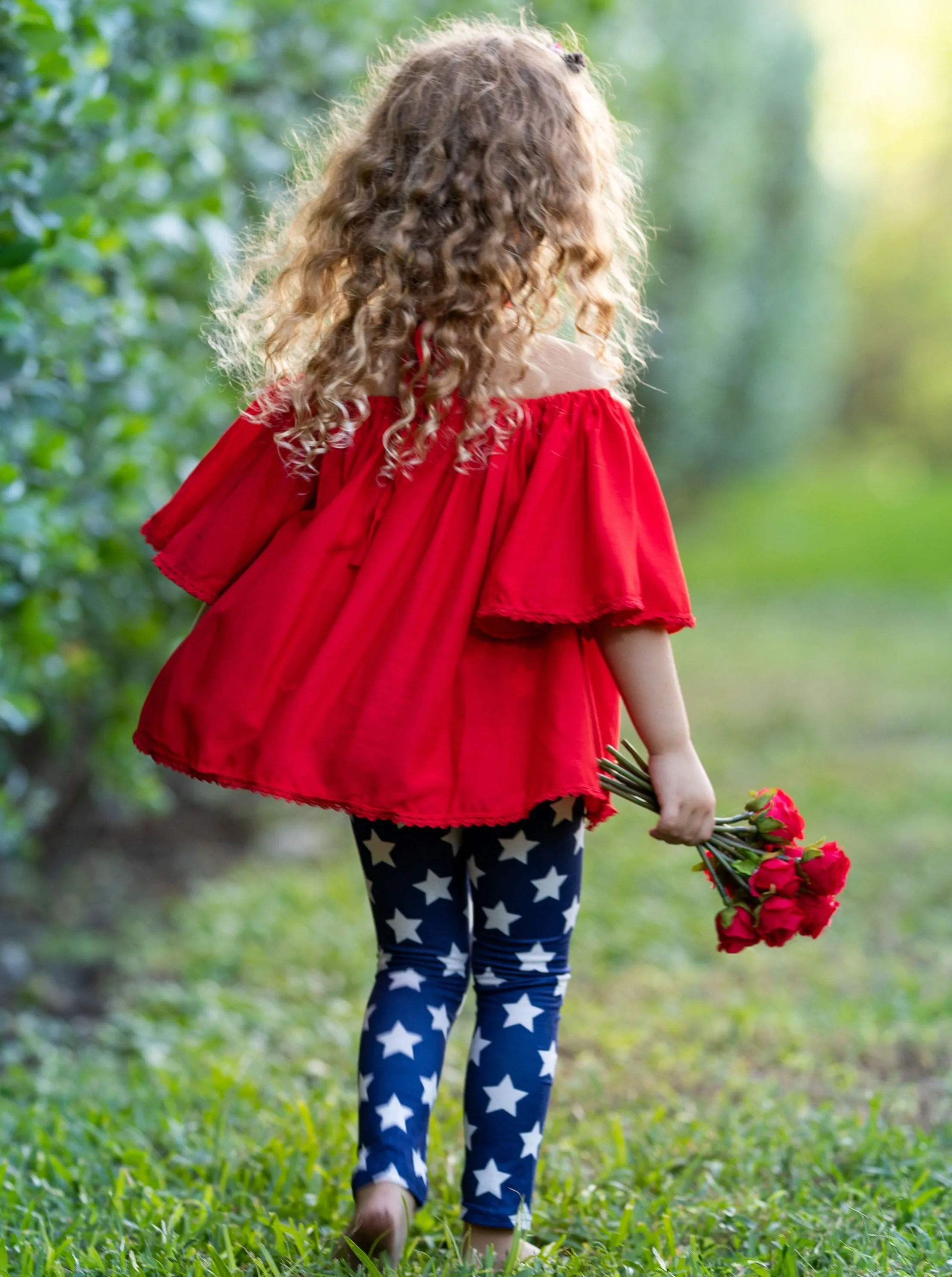 Star Spangled Beauty Tunic And Legging Set