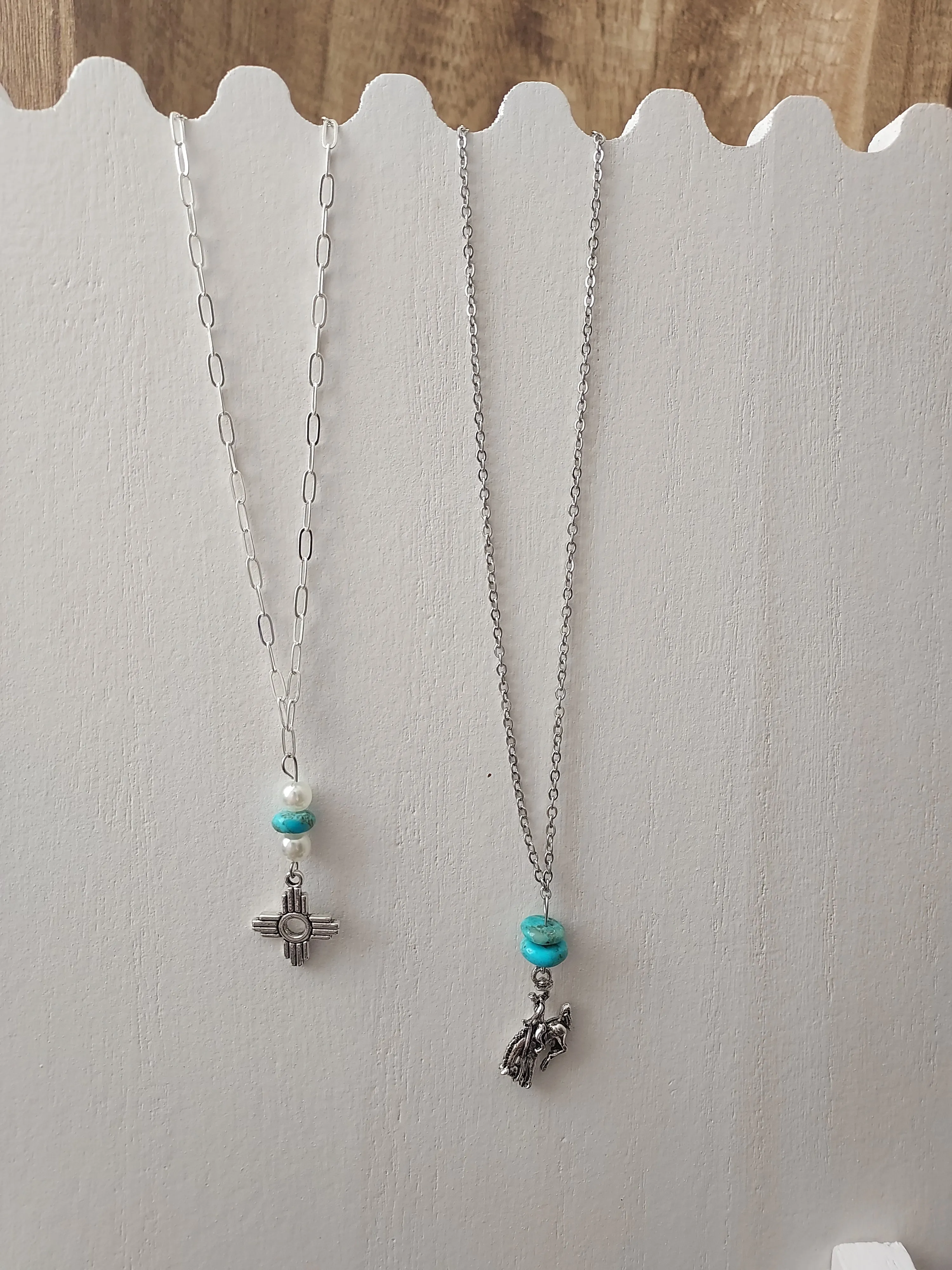 The Jolene necklaces