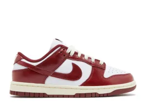 WMNS NIKE DUNK LOW PRM "VINTAGE RED" FJ4555 100