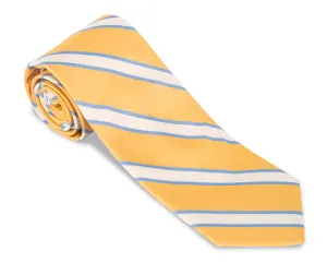 Yellow Dudley Stripes Necktie - F5447